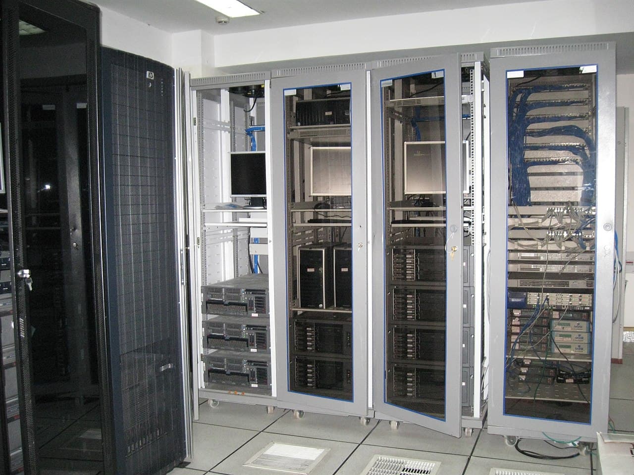 IT Network & Infrastructure: storage, servers, routers, firewalls, cabling, and power backup — the components a network and data center actually run on.