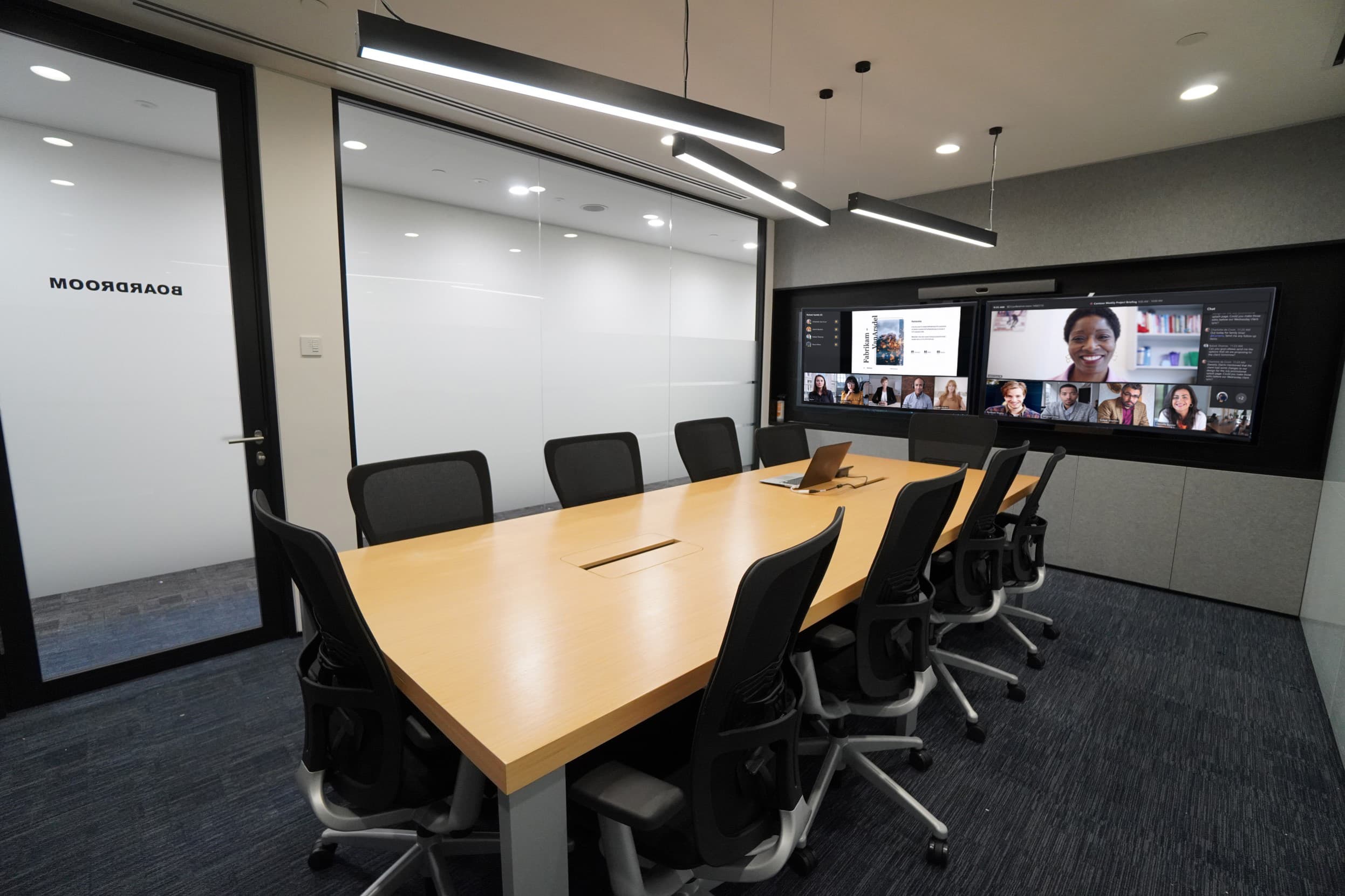 Video Conferencing: Video calling with screen sharing, recording, and chat — integrated with the platform your team already uses